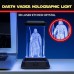 Світильник Star Wars Darth Vader Holographic Light (Paladone, 12 см), ,